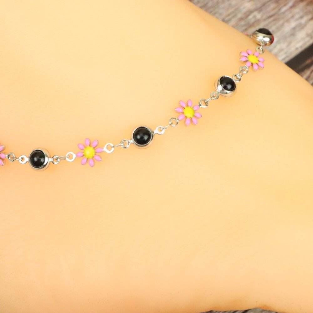 "Elegant Handmade Anklet – Delicate Jewelry for Women, MAR091988